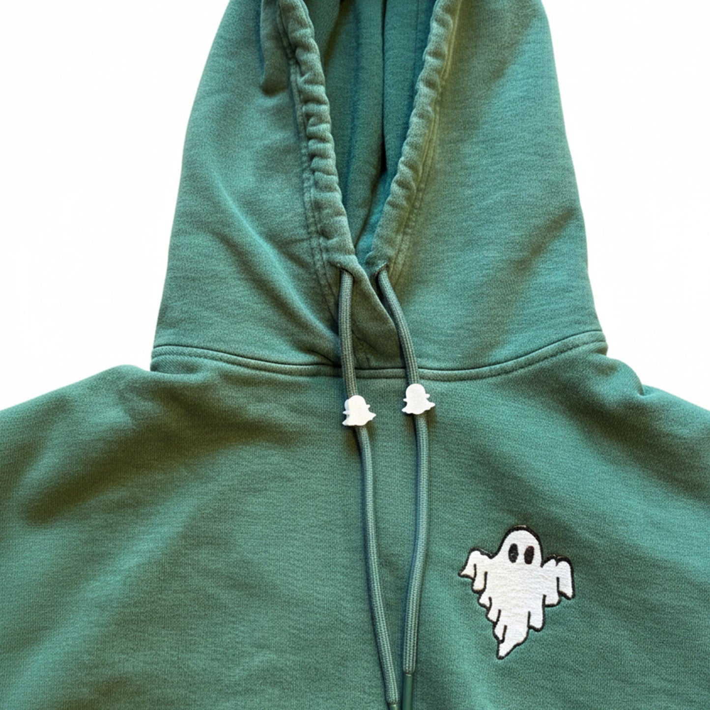 Ghost Hoodie String Charms – Cute Glow - in - the - Dark Ghost Lace Ends for Hoodies & Sweatshirts - Honey Bun
