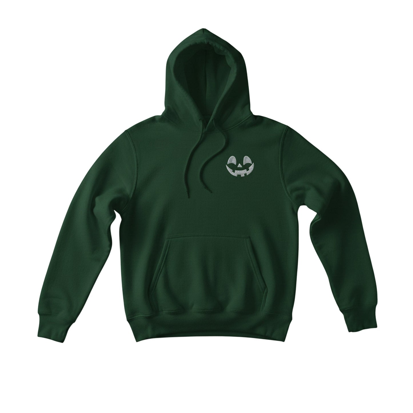 Pumpkin Smile Hoodie or Crewneck – Custom Cuff Personalized Halloween Sweatshirt - Honey Bun
