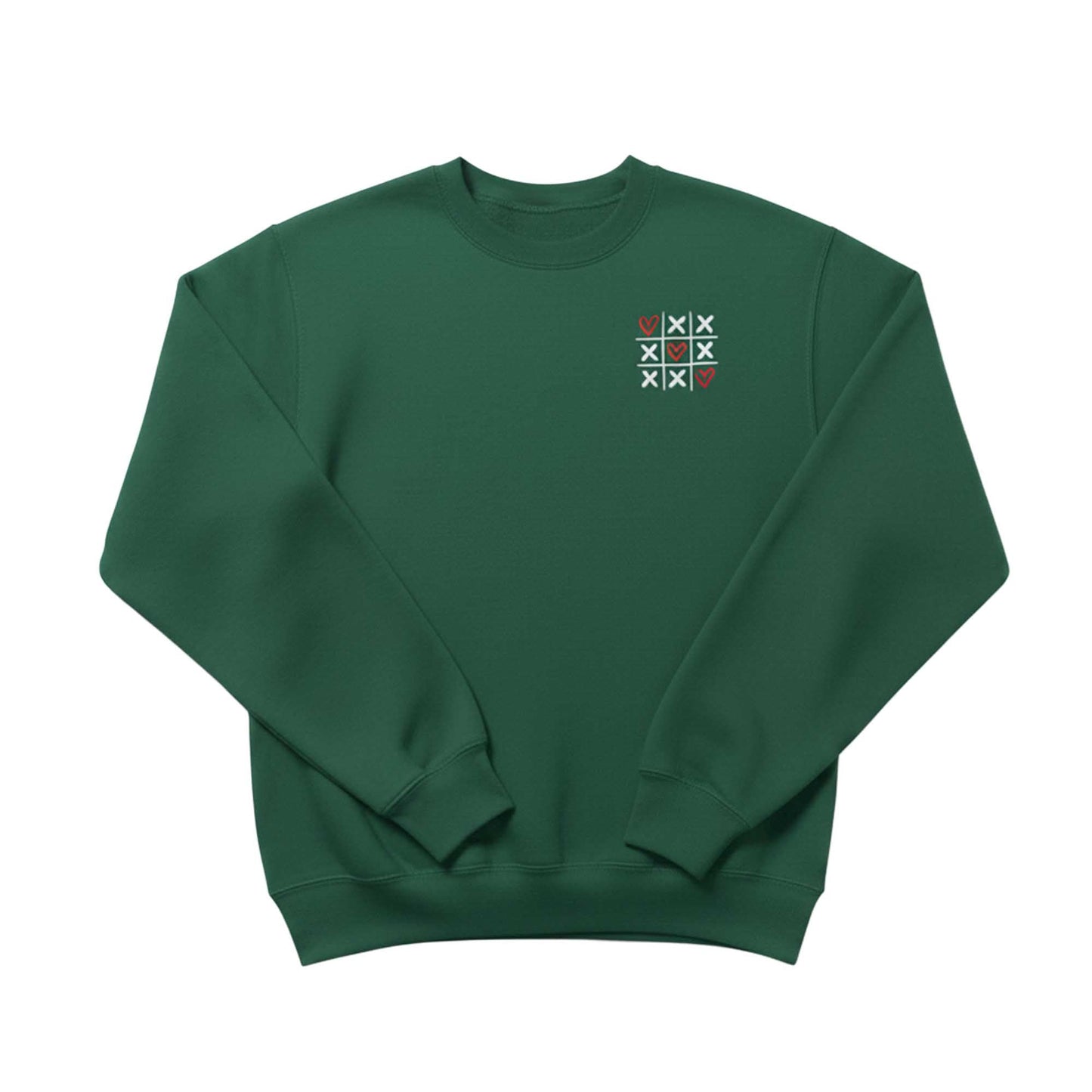 Tic - Tac - Toe Love Hoodie with Customizable Cuff - Honey Bun